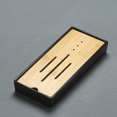 Eco-Friendly Bamboo Tea Tray Table for Home