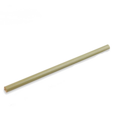 Eco-Friendly Green Yellow Bamboo Drinking Straws 20cm