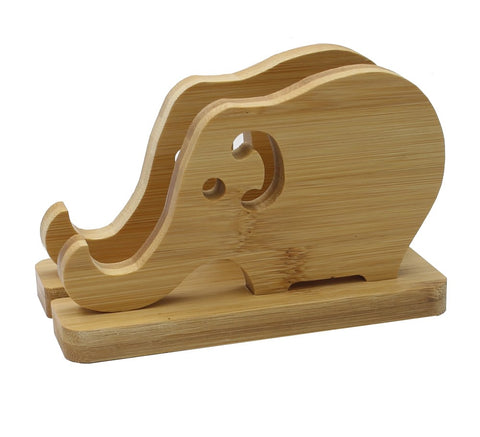 Bamboo Wood Mobile Phone & Tablet Holder Stand