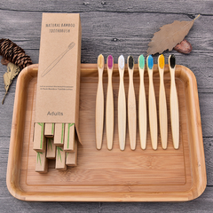 Household Biodegradable Bamboo Toothbrush Set – Eco-Friendly Oral Care