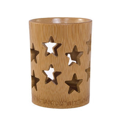 Eco-Friendly Bamboo Toothbrush Holder Travel Wash Cup