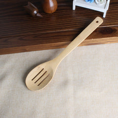 Eco-Friendly Bamboo Cooking Spatula for Non-Stick Pans