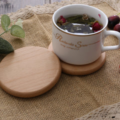 Wooden Coaster – Creative Japanese Tea Cup Holder