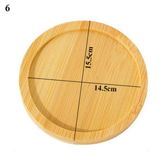 Heart-Shaped Bamboo Tray | Eco-Friendly Wooden Plate