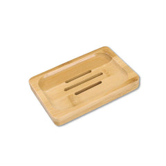 Eco-Friendly Bamboo Soap Holder with Drainage