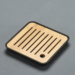 Eco-Friendly Bamboo Tea Tray Table for Home