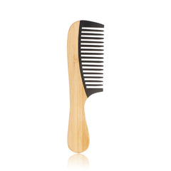 Bamboo Wooden Hair Comb – Anti-Static Styling Brush
