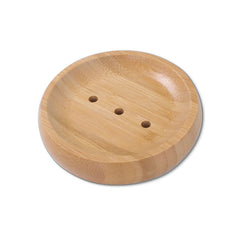 Eco-Friendly Bamboo Soap Holder with Drainage