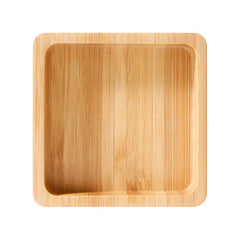 Natural Bamboo Desktop Organizer Stand for Small Items