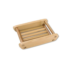 Eco-Friendly Bamboo Soap Holder with Drainage