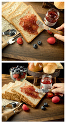 Wooden Handle Stainless Steel Cheese Knife Butter Spreader