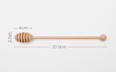 Wooden Long Handle Honey Coffee Stirrer Stick