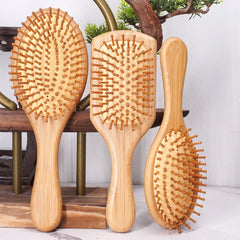 Eco-Friendly Bamboo Hair Brush – Large Wooden Comb